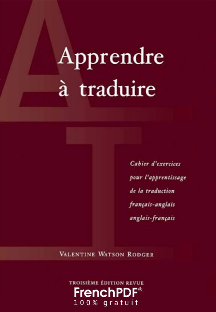 Apprendre traduction anglais – Valentine Watson Rodger