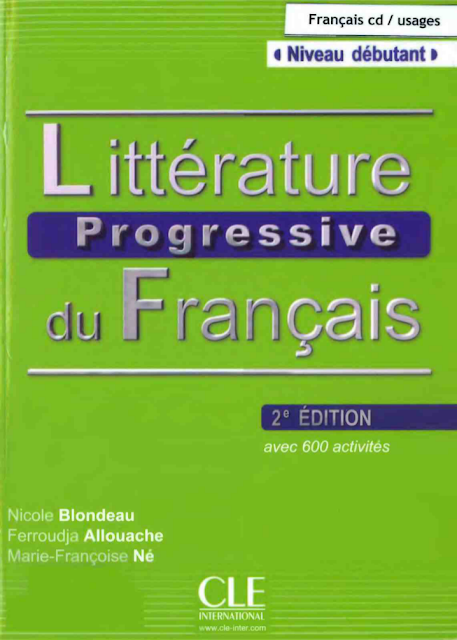 Littérature Progressive du Français Niveau Débutant PDF