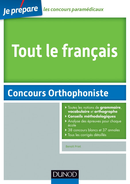 Tout le français au concours d’entrée Orthophoniste PDF