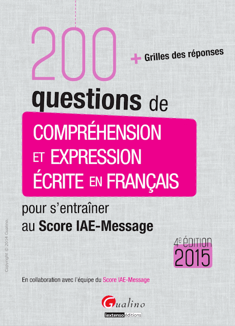 200 Questions de compréhension et expression écrite en français