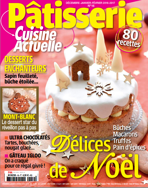 Délices de noël Pâtisserie cuisine actuelle