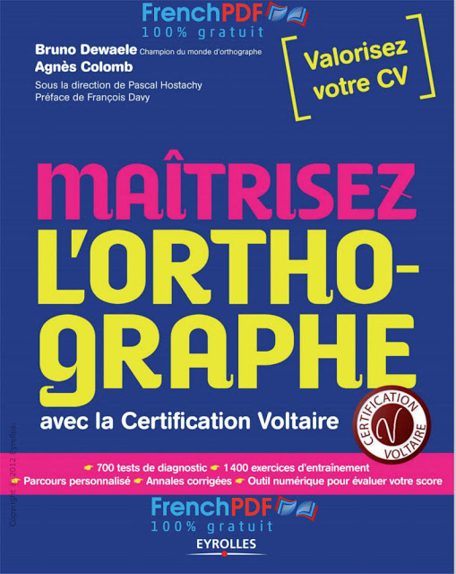 Maîtrisez l’orthographe avec la certification Voltaire PDF