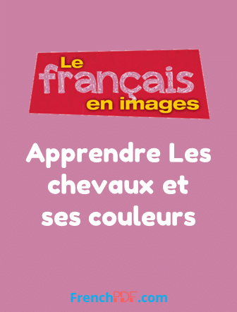 Apprendre Les chevaux et ses couleurs – Le français en images