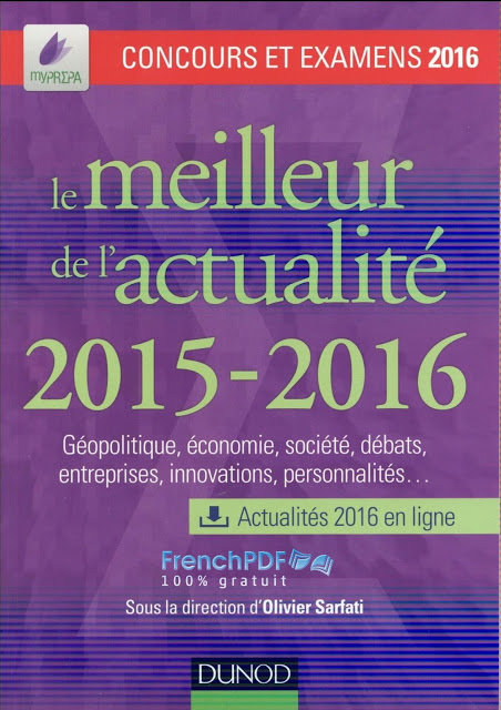 Le meilleur de l’actualité 2015-2016 PDF