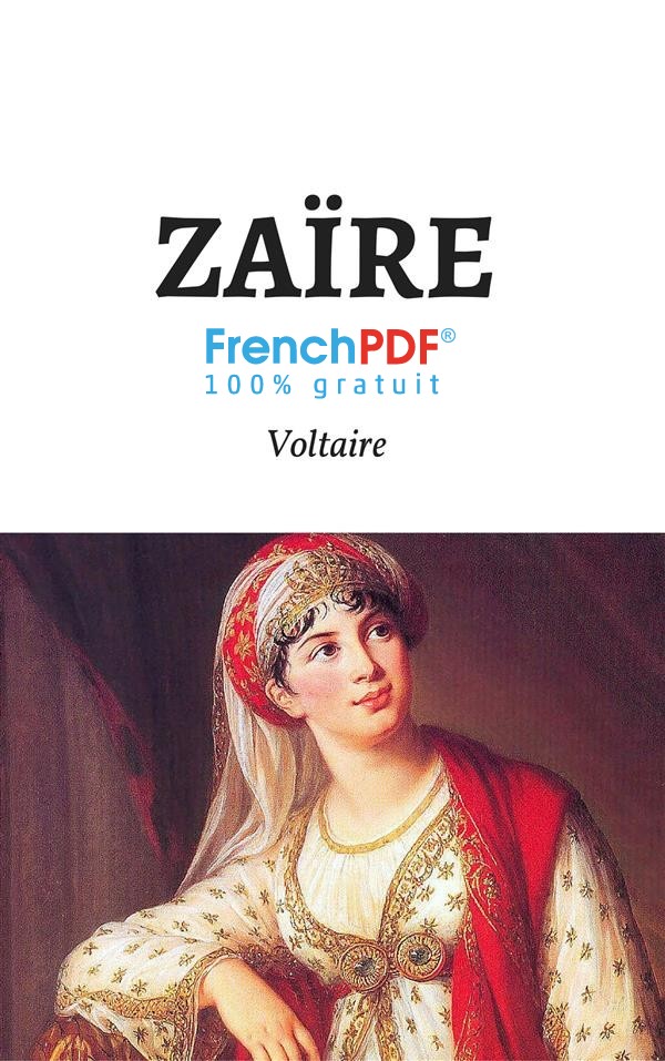 Zaïre Voltaire PDF Gratuit