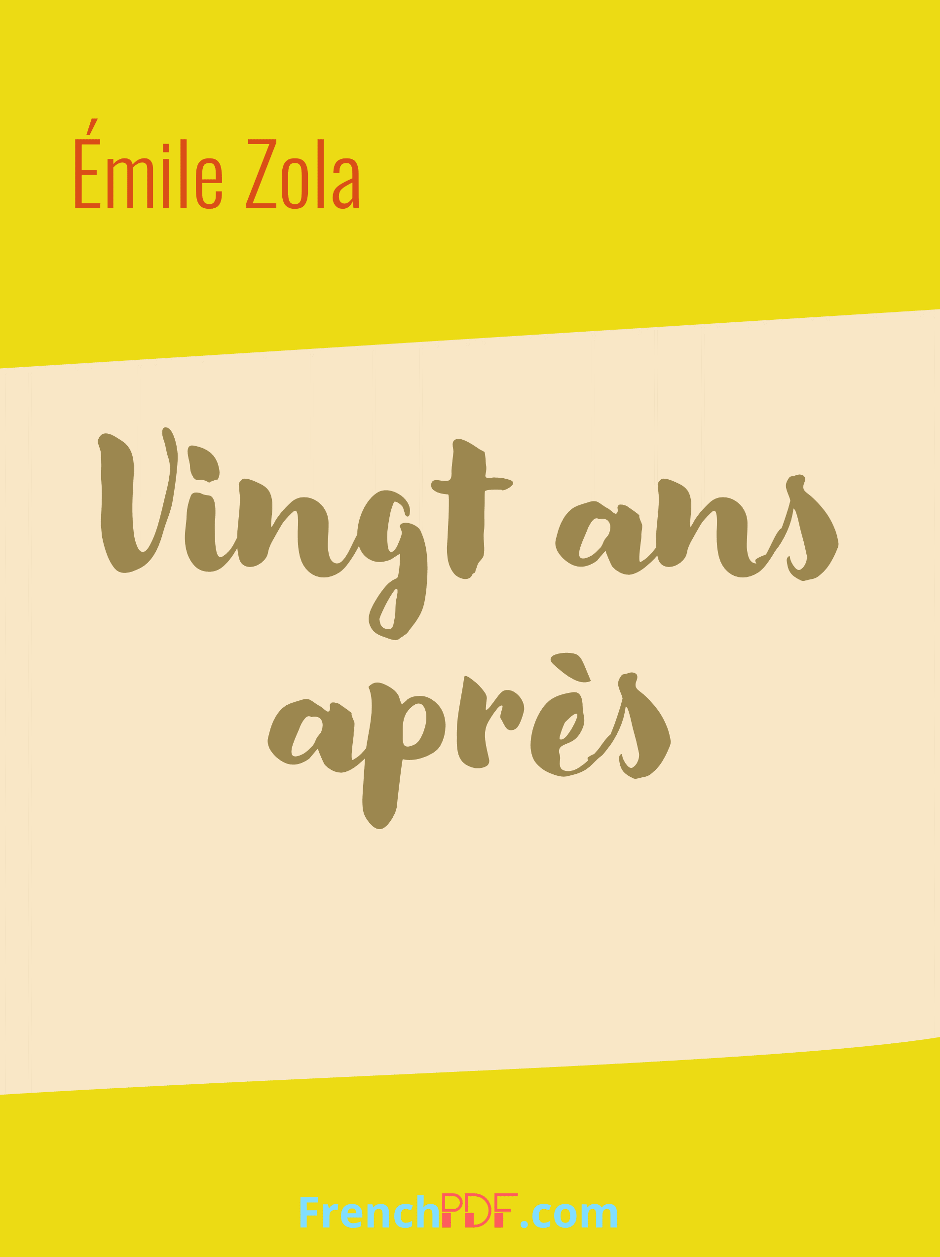 Vingt ans après PDF de Alexandre Dumas