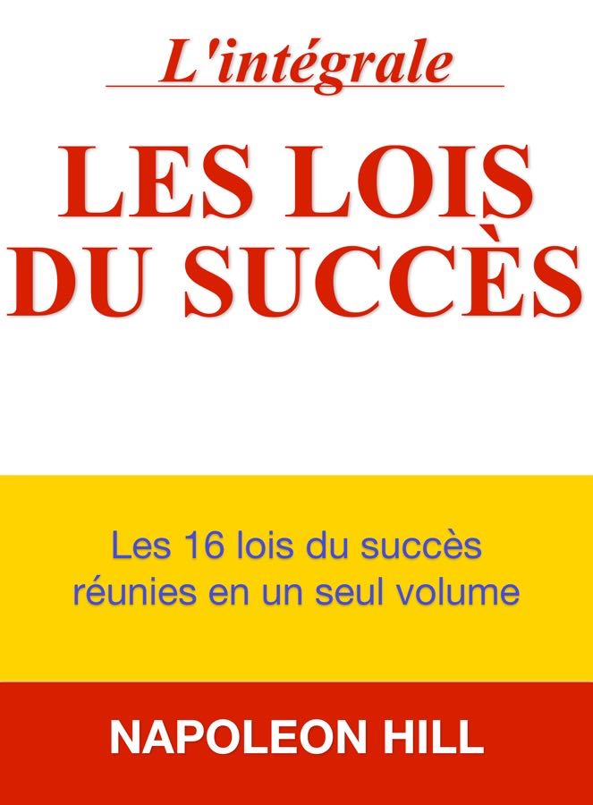 Les lois du succes pdf napoleon hill