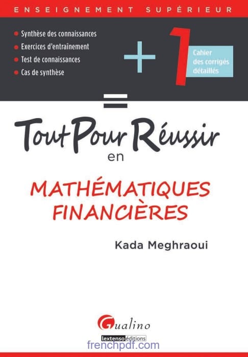 Tout pour reussir en mathematiques financieres pdf