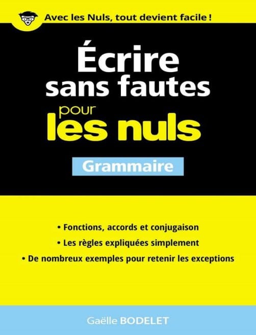 ‏Écrire sans faute pour les nuls PDF