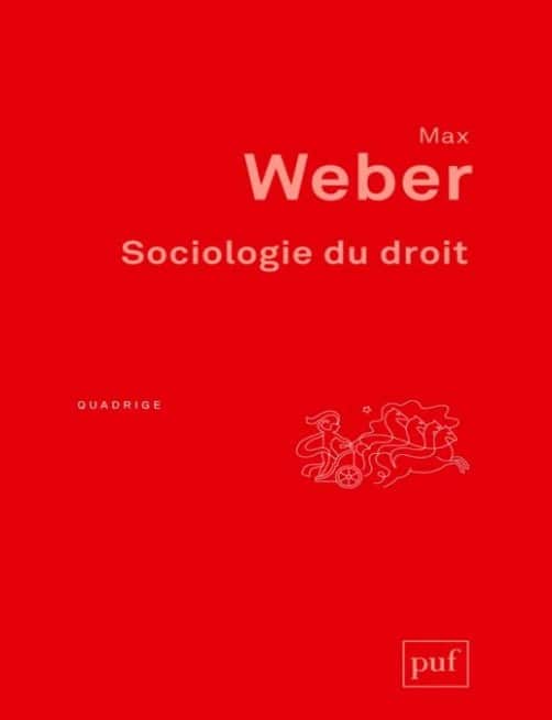 Sociologie du droit PDF de Max Weber