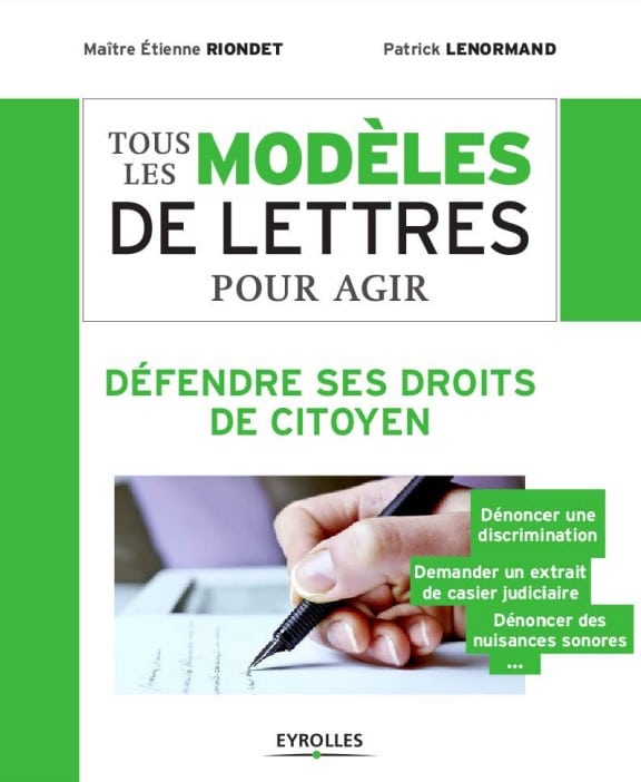 Tous Les Modèles de Lettres Pour Agir PDF