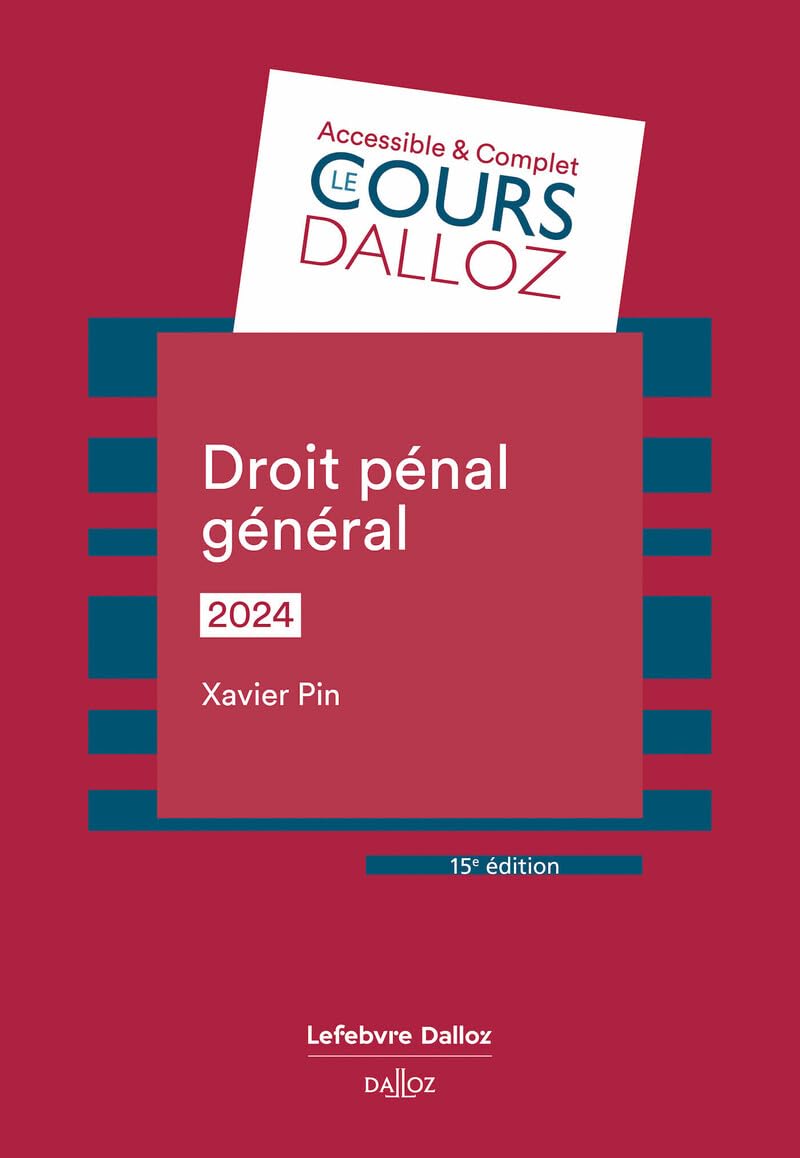Droit pénal général PDF
