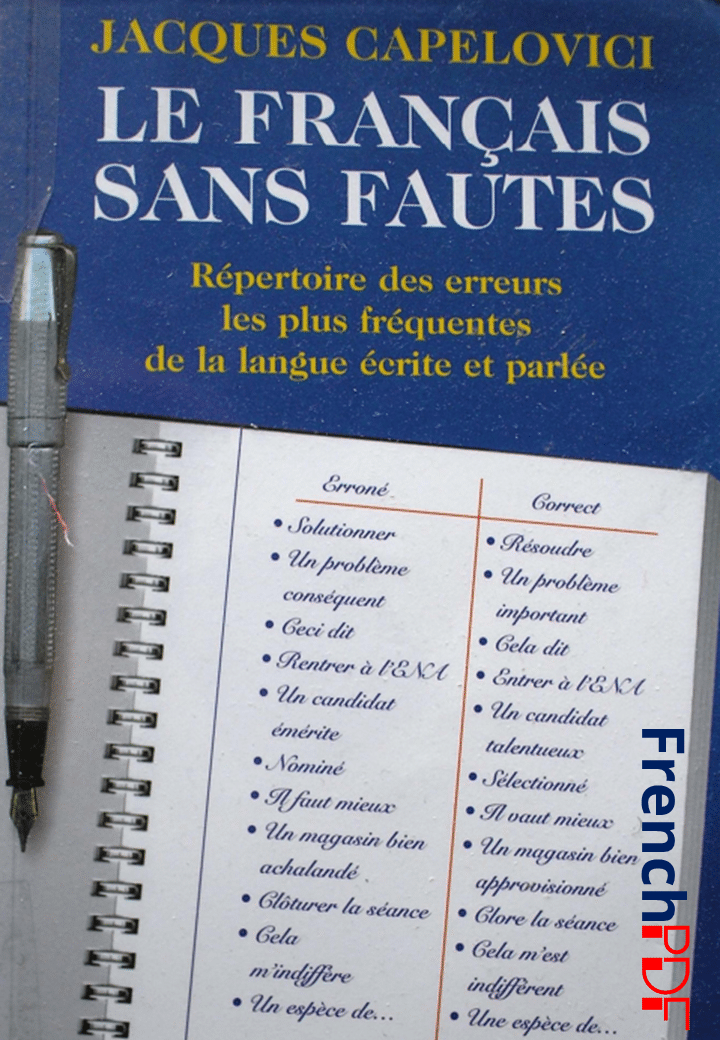 Le Français sans Fautes PDF