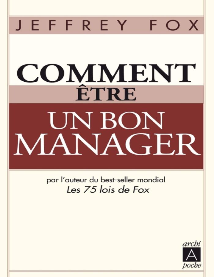 Comment être un Bon Manager PDF