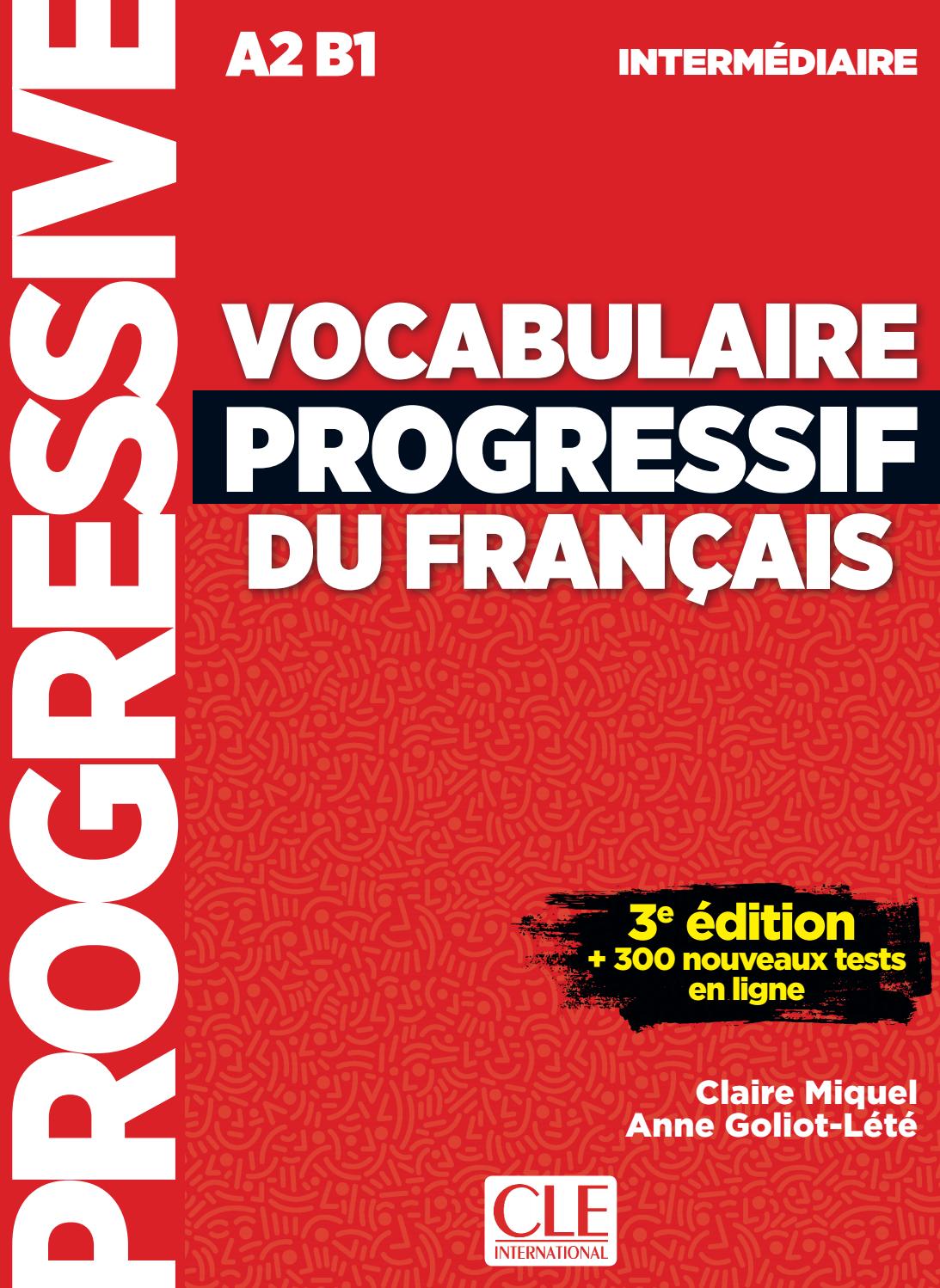Vocabulaire Progressif Du Français PDF avec 250 exercices